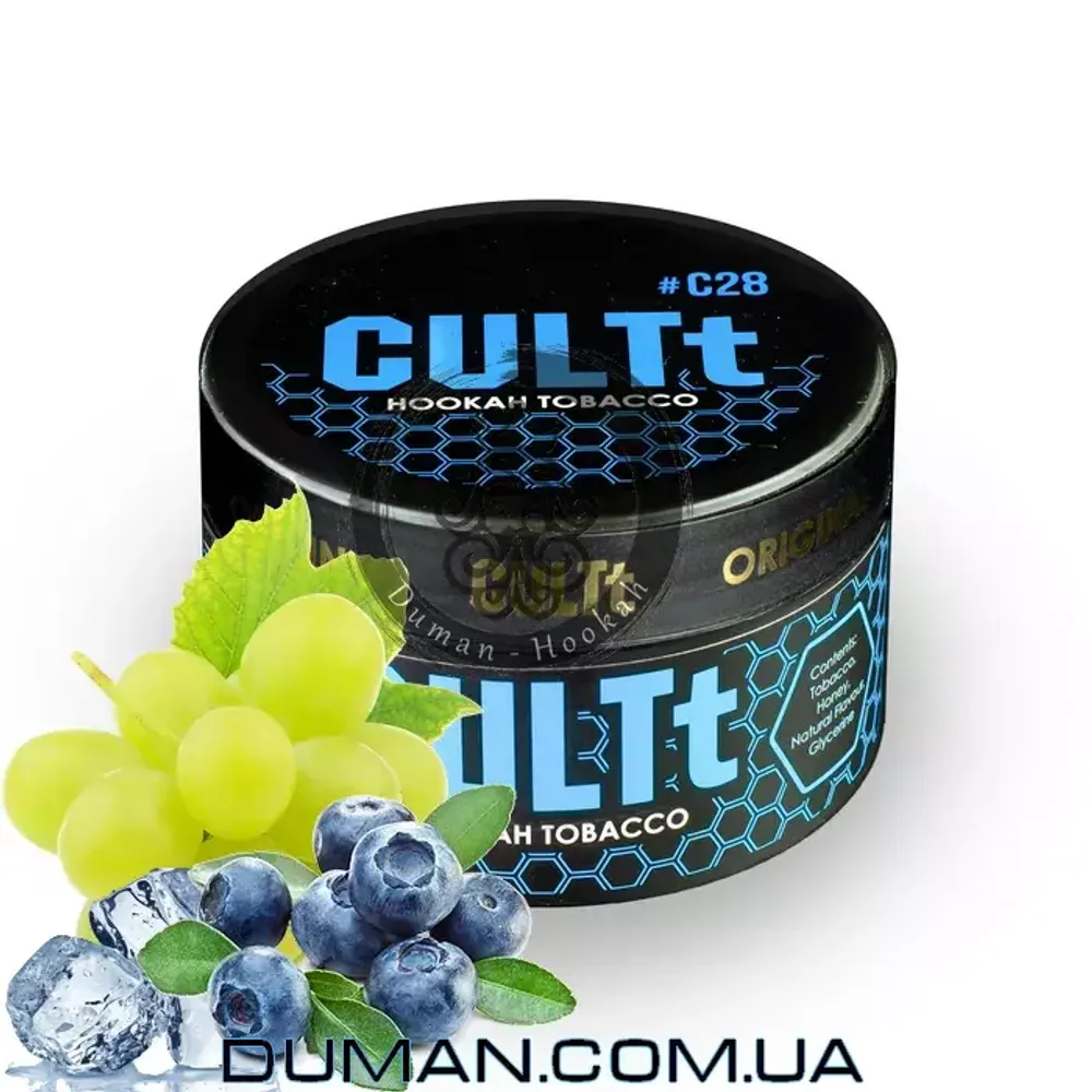 CULTt C28 Blueberry Grapes (Культ Черника Виноград Лёд) 100g