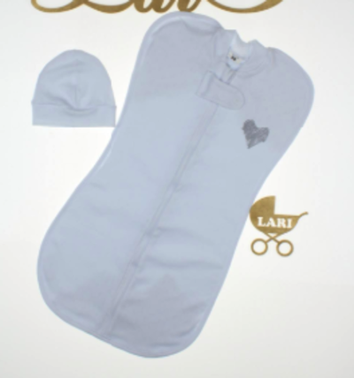 Пелюшка-кокон (Європелюшка) "Карапуз" + ковпачок, рібана трансфер "Lari"