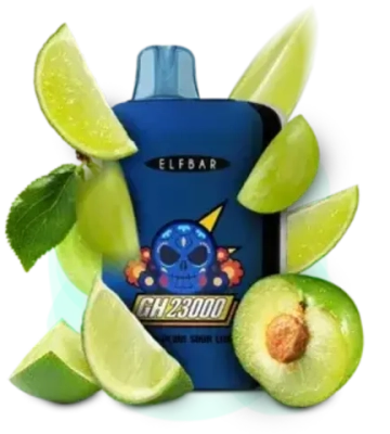 Elf Bar GH23000 - Green Plum Sour Lime (5% nic)