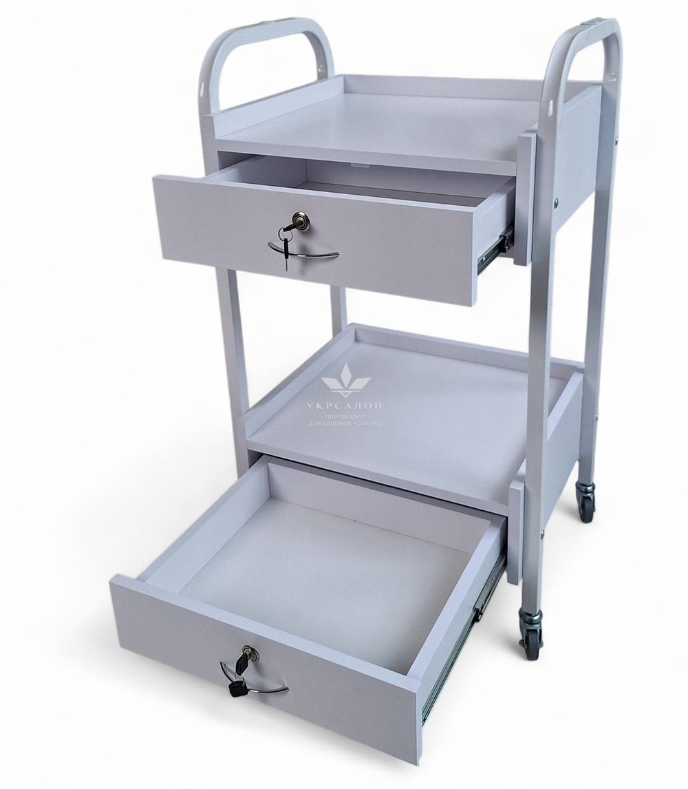 Косметологічний візок R-10 white