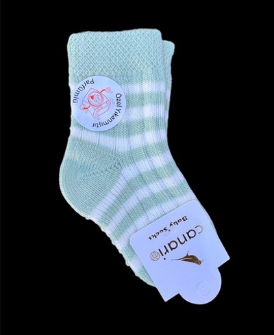 Шкарпетки "Strip", ангора ТМ "Canari" (0-6 міс)