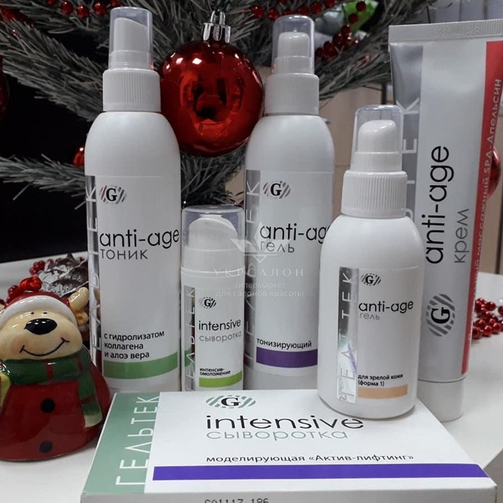 Освіжаючий тонік для обличчя з АНА-кислотами Гельтек