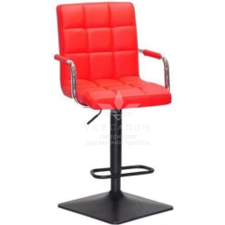 Стульчик для визажа Florida black quadro