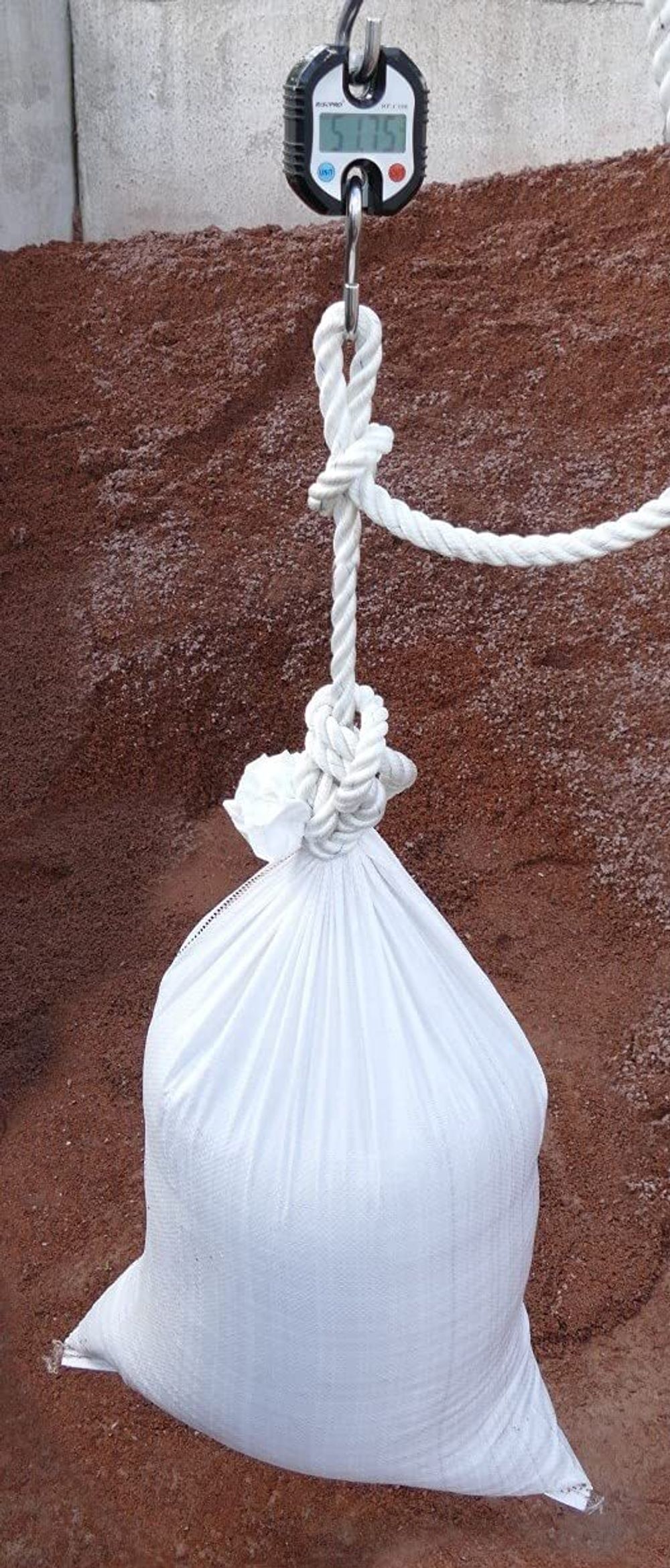 Мешок плотный белый 55х85см (50кг)