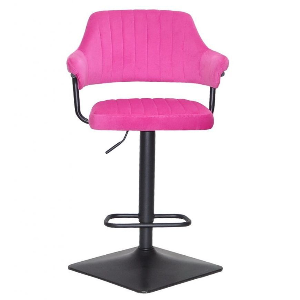 Стільчик для візажу Jef Black quadro Velor