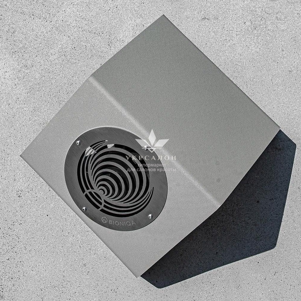Настільна витяжка з підставкою для манікюру Bioniqa Tabletop V1 Handpad+ Grey
