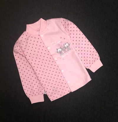 Кофта "Принт", інтерлок ТМ "Happy ToT" (74 см)