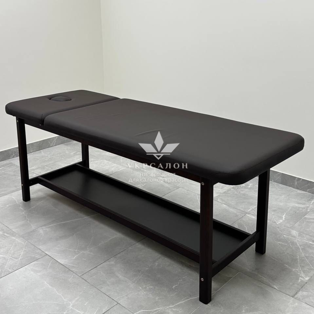 Стационарный массажный стол KP-7 Brown