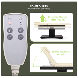Кушетка електрична масажна 8263, (2 мотори)