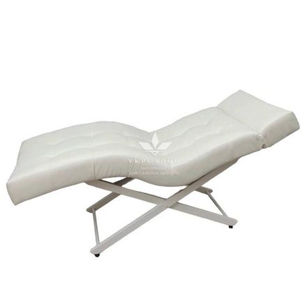 Анатомічна кушетка Tertio White для лашмейкерів та бровістів.