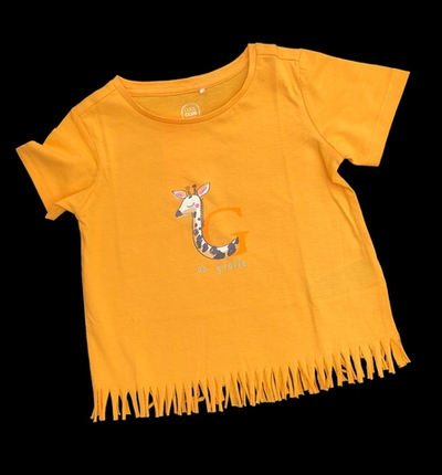 Футболка "Жирафа", бавовна "Cool Club" (92 см)