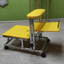 Підставка для педикюру Tertio 2 в 1 з високою полицею на коліщатках