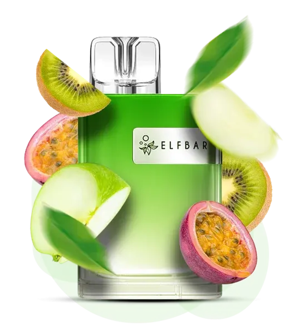 Elf Bar CR8000 - Green Apple Passion Fruit Kiwi (5% Nic)