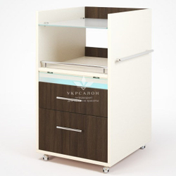 Косметологическая тележка Kubika с бактерицидной лампой