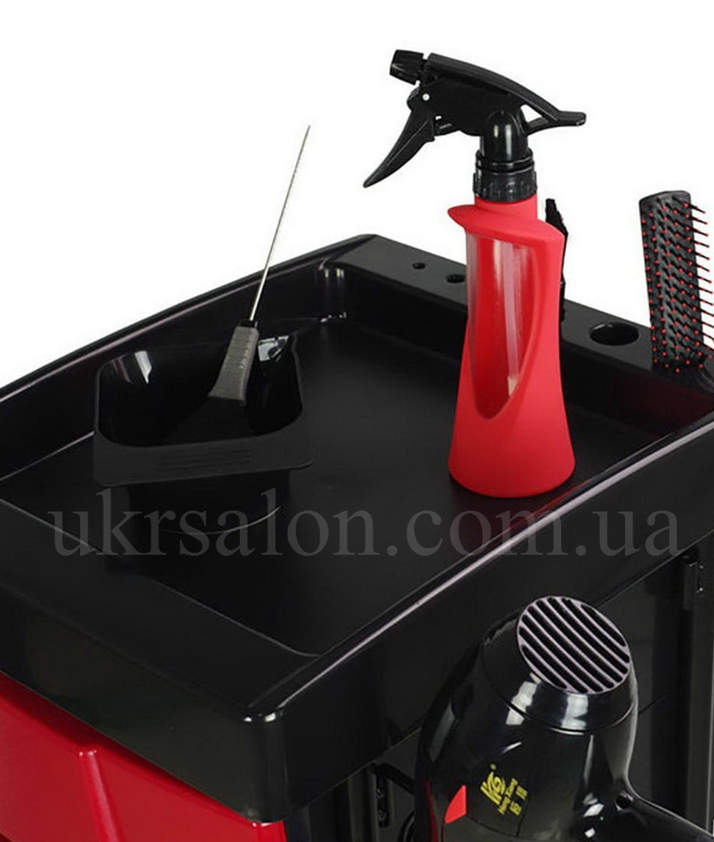Парикмахерская тележка Pomocnik DUO Red