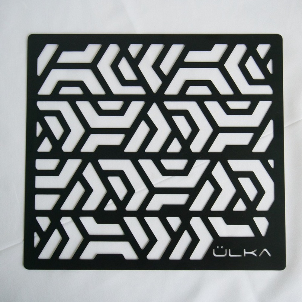 Вытяжка для маникюра настольная Ulka Pemium с фильтром, цвет белый (сетка черная)