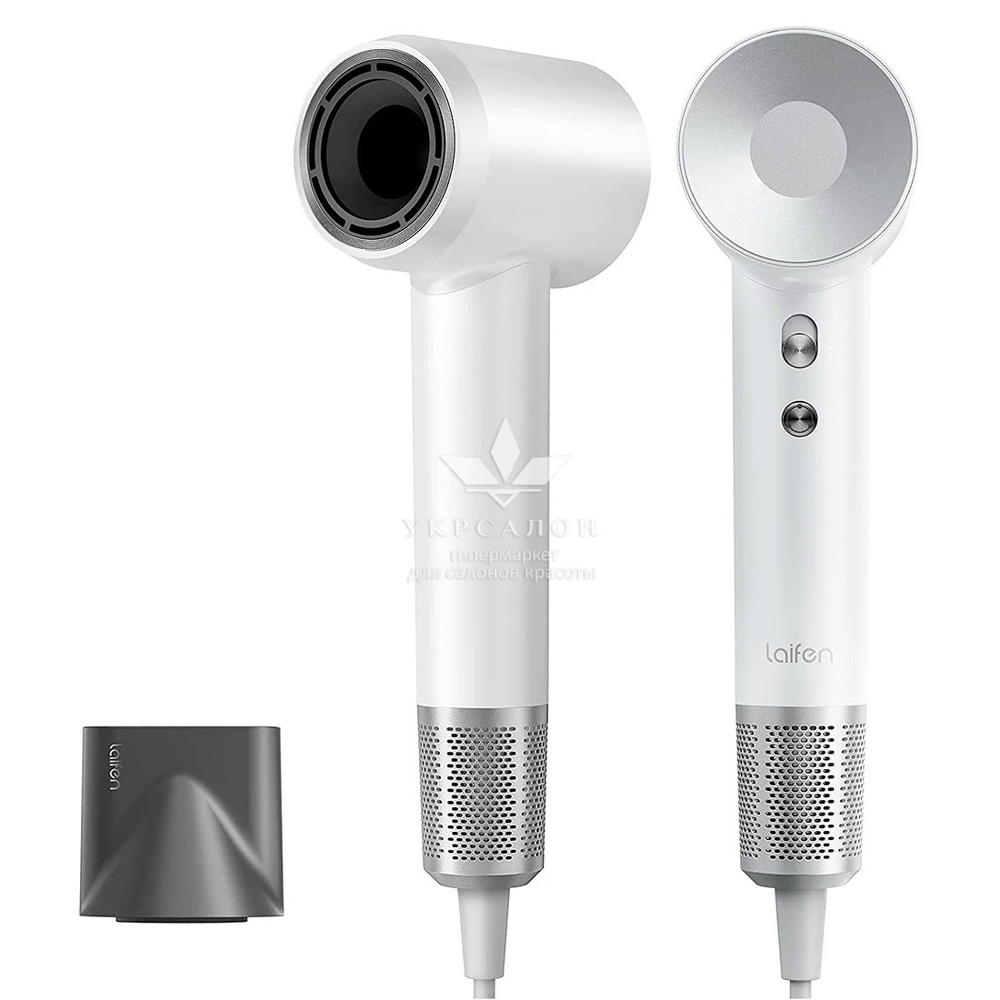 Фен Laifen профессиональный с ионизацией, 1 насадка, белый