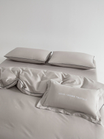 Комплект постельного белья Однотонный Сатин Элитный OCE002