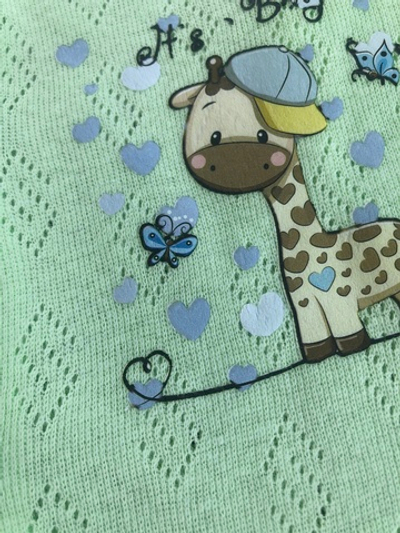 Чоловічок "Принт", рібана трансфер ТМ "Happy ToT"