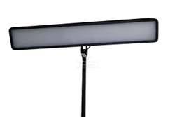 Настольная светодиодная бестеневая Led лампа для бьюти мастера на струбцине KMS-1005 (9501), 30 Вт, черная