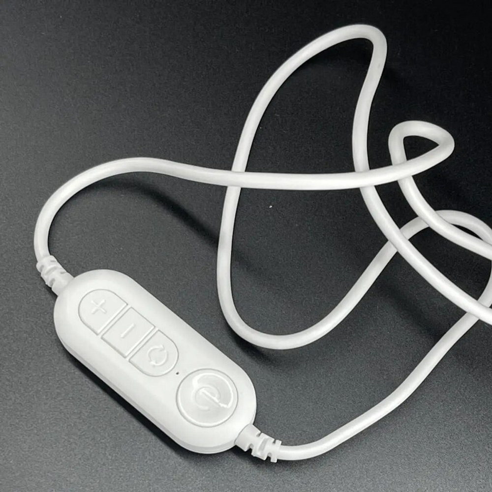 Настільна складана безтіньова LED-лампа F-700A, біла