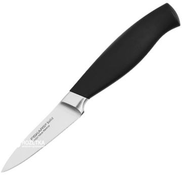 Кухонний ніж Fiskars Solid для овочів 7 см Black (1002971)