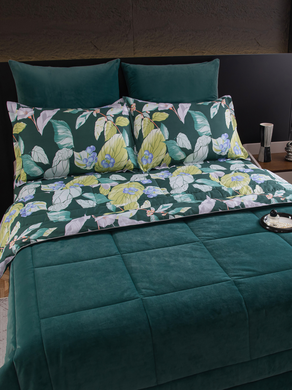 Комплект постельного белья Сатин Velouria Luxe с Одеялом VL016