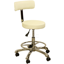 Стільчик майстра зі спинкою на пневматику ZD-2116