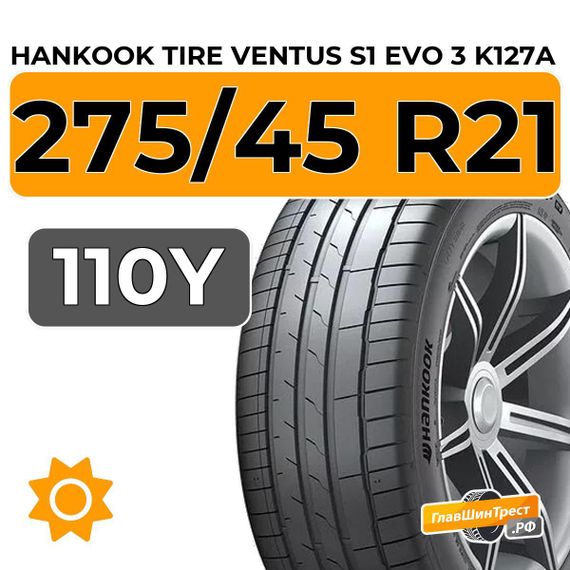 Hankook Tire Ventus S1 Evo 3 K127A SUV 275/45 R21 110Y