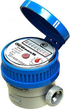 Лічильник води GROSS ETR-UA 15/80 для холодної води