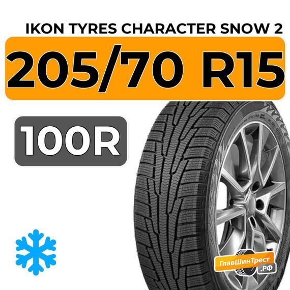 Ikon Tyres Character Snow 2 205/70 R15 100R XL