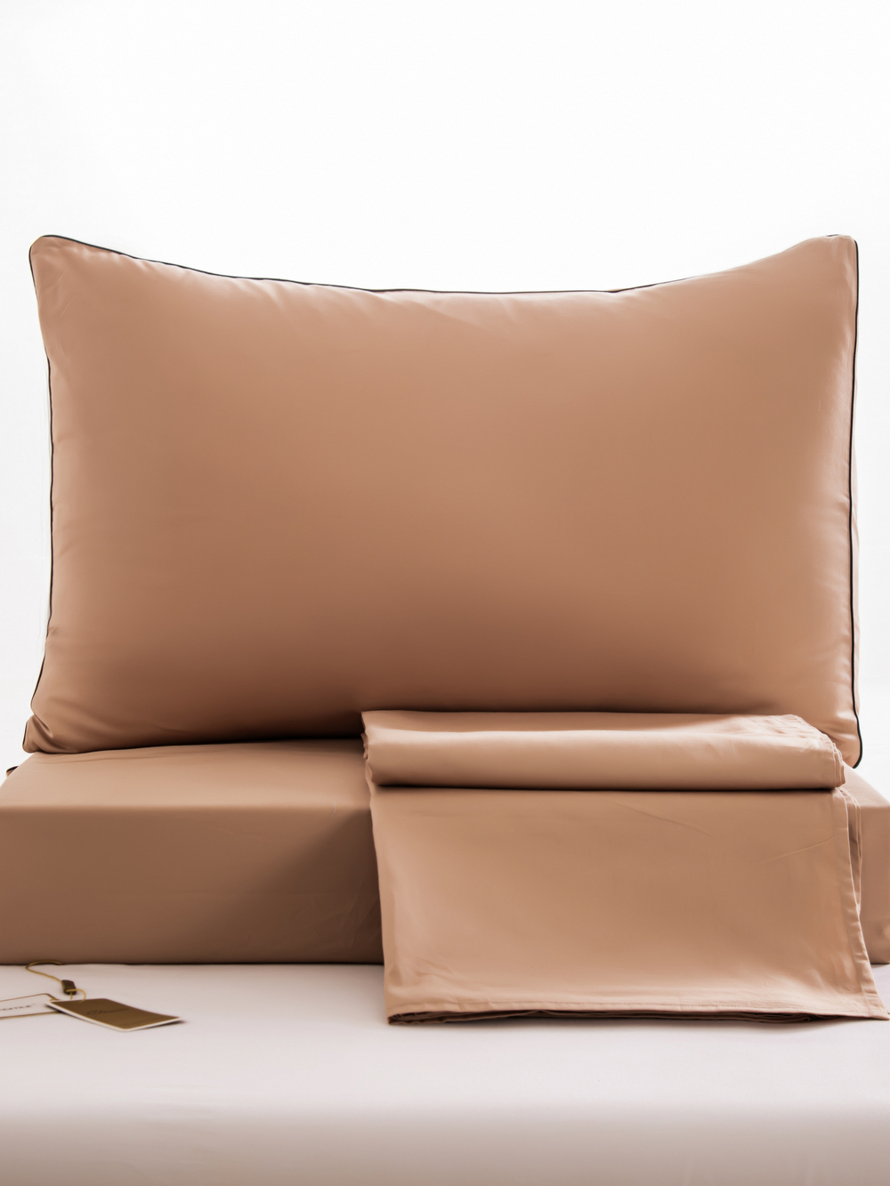 Комплект постельного белья Однотонный Сатин Элитный OCE015