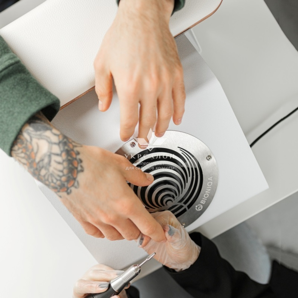 Настільна витяжка для манікюру Bioniqa Tabletop V1 White