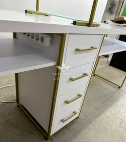 Маникюрный стол Mark SM-500 plus с полкой для лаков