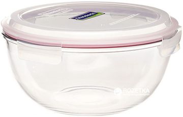 Харчовий контейнер круглий Glasslock 6 л (MBCB-600)