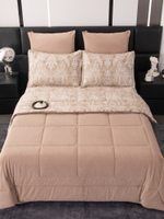 Комплект постельного белья Сатин Velouria Luxe с Одеялом VL010