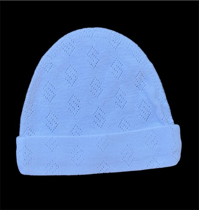 Шапочка, рібана ажур ТМ "Happy ToT" (0-3 міс, 38 см)
