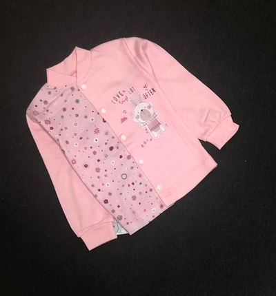 Кофта "Принт", інтерлок ТМ "Happy ToT" (74 см)