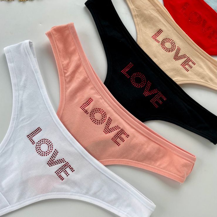 Стрінги з камінцями