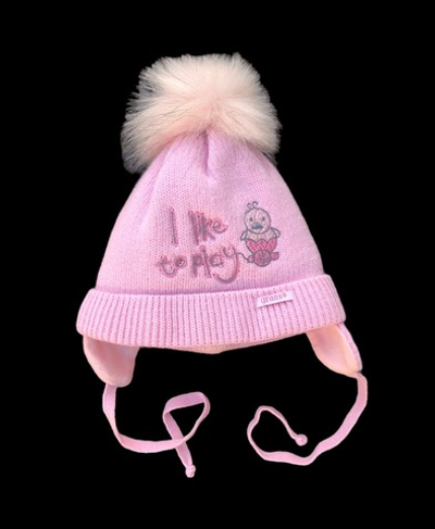 Шапочка "I like to play", акрил ТМ "Grans" (р. 38-40)