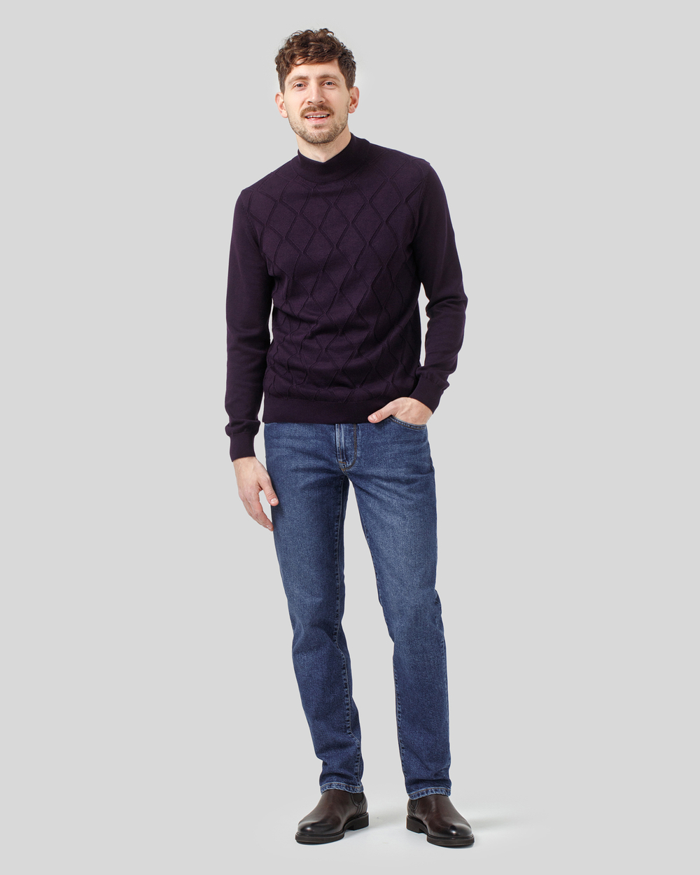 Джинси чоловічі Straight Fit сині (арт. 8862300901)