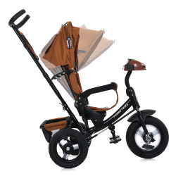 Дитячий триколісний велосипед Turbo Trike MT 1006 гумові колеса