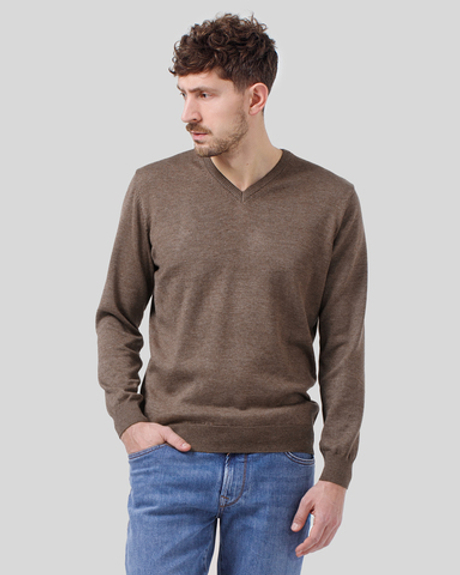 Джемпер чоловічий коричневий (арт. 7662300502)