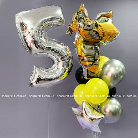 Кульки на день народження Трансформер