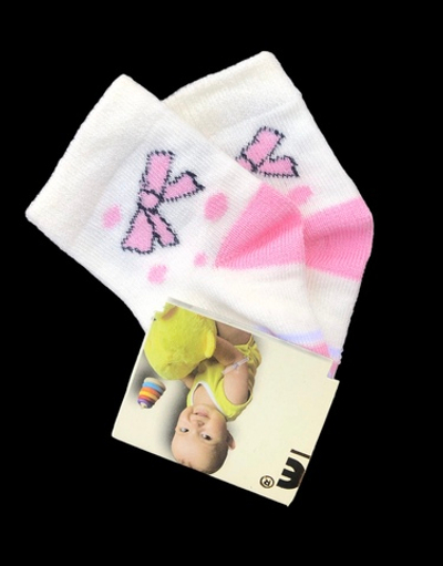 Шкарпетки "Серденько", котон ТМ "Karatepe socks" (0-6 міс)