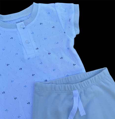 Костюм 2в1: футболка, штани, рібана ажур, бавовна ТМ "Andy Wawa"