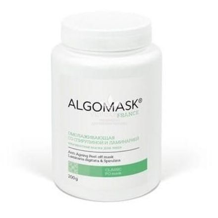 Альгінатна маска омолоджуюча зі спіруліною та ламінарією algomask