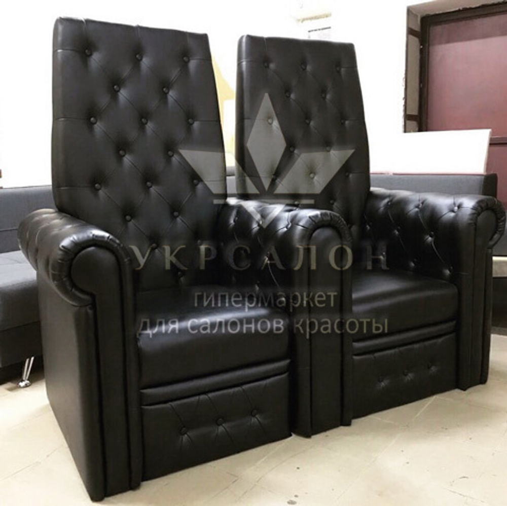Педикюрное крісло Трон Double Queen