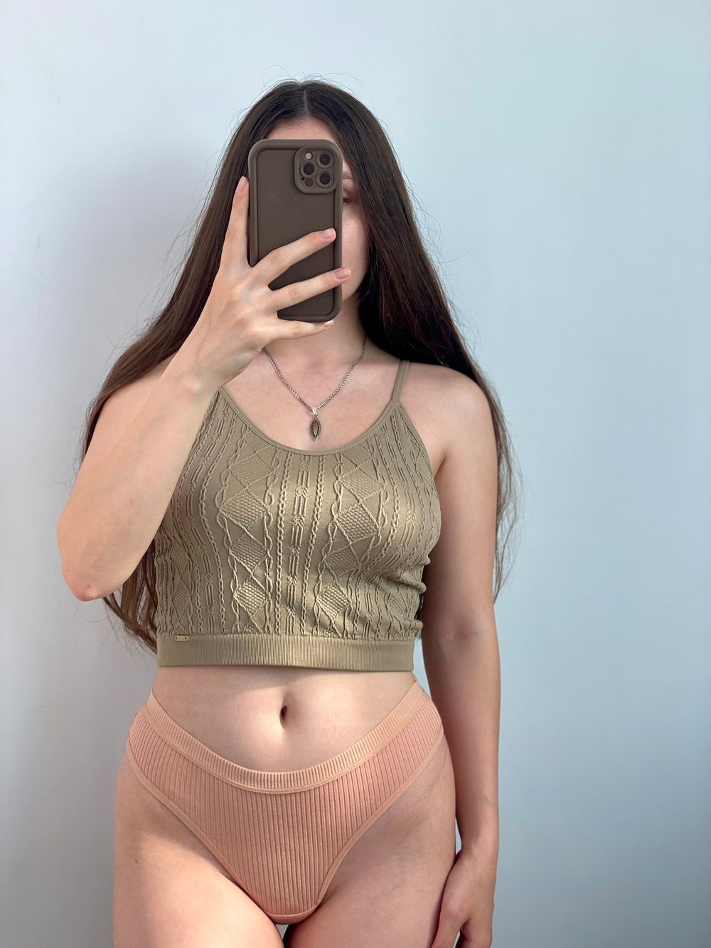 Стрінги в рубчик на повсякдення