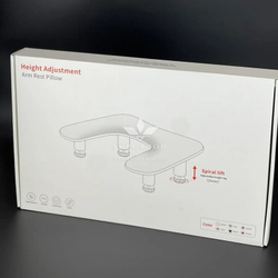 Подставка для маникюра c регулируемой высотой, черная